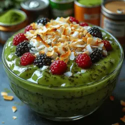 Exploring the world of plant-based desserts can lead to delightful discoveries, and the Silky Coconut Matcha Pudding is a perfect example. This velvety treat combines the rich flavors of coconut and matcha while providing a healthy dose of nutrients. Not only is this pudding an indulgence for the senses, but it also serves as a guilt-free dessert option that aligns with a balanced diet. With its creamy texture and vibrant green hue, this pudding is sure to impress both your taste buds and your guests. This article will guide you through the recipe, highlighting its benefits and offering insights into the ingredients that make this pudding a must-try for anyone looking to satisfy their sweet tooth in a wholesome way.
