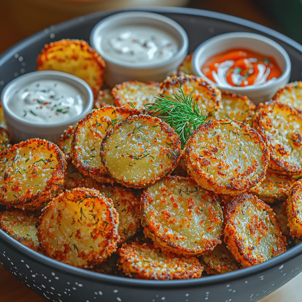 The air frying method is a game changer for achieving that perfect crispiness without the excess oil of traditional frying. Here’s how to master the air frying technique for your Crispy Dill Delight pickle chips.