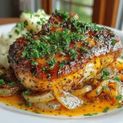 Sweet & Savory Slow Cooker Honey Mustard Pork Chops