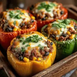Tantalizing Taco-Stuffed Bell Peppers Recipe