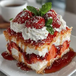 As the warm sun graces our gardens and the days stretch longer, summer desserts take center stage, offering a sweet reprieve from the heat. Among the plethora of seasonal treats, Strawberry Shortcake Icebox Cake emerges as a standout choice—a delightful combination of fresh, juicy strawberries and creamy layers that promise to refresh and satisfy. This no-bake dessert not only captures the essence of summer but also embodies simplicity, making it an accessible option for family gatherings, picnics, or any celebration where you want to impress without the fuss.