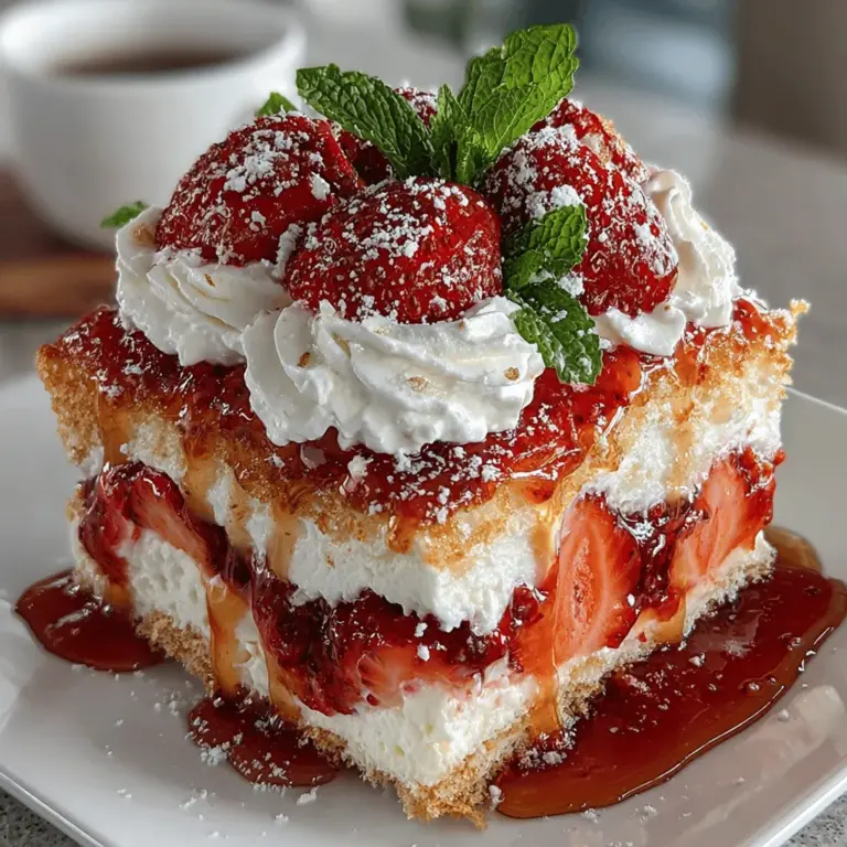 As the warm sun graces our gardens and the days stretch longer, summer desserts take center stage, offering a sweet reprieve from the heat. Among the plethora of seasonal treats, Strawberry Shortcake Icebox Cake emerges as a standout choice—a delightful combination of fresh, juicy strawberries and creamy layers that promise to refresh and satisfy. This no-bake dessert not only captures the essence of summer but also embodies simplicity, making it an accessible option for family gatherings, picnics, or any celebration where you want to impress without the fuss.