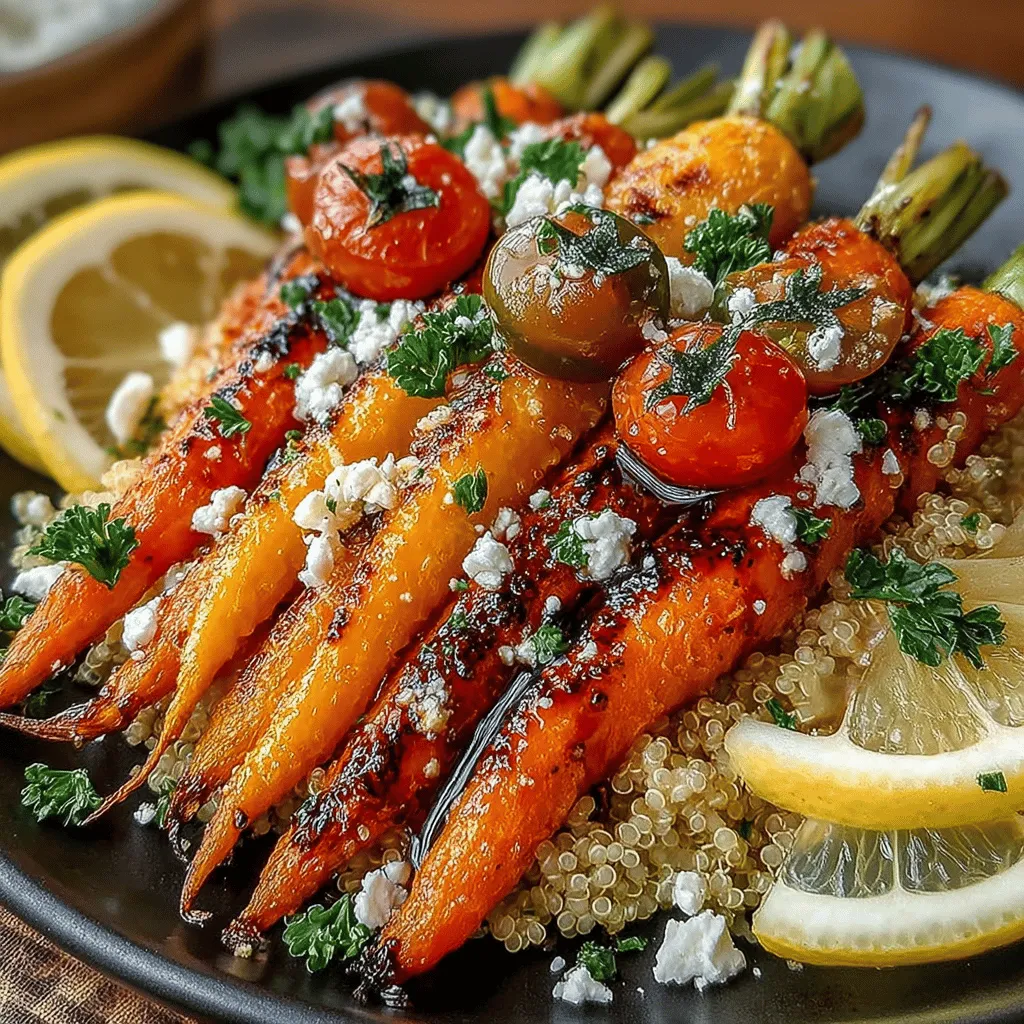 In the realm of healthy eating, salads often take center stage, and the Sun-Kissed Roasted Carrot & Quinoa Salad is no exception. This vibrant dish is not only a feast for the eyes but also a powerhouse of nutrition. Combining the earthy sweetness of roasted carrots with the nutty flavor of quinoa, this salad is a perfect blend of textures and flavors. Whether served as a main course or a side dish, it is a versatile addition to any meal. In this article, we will explore the ingredients, preparation methods, and nutritional benefits of this delightful salad.