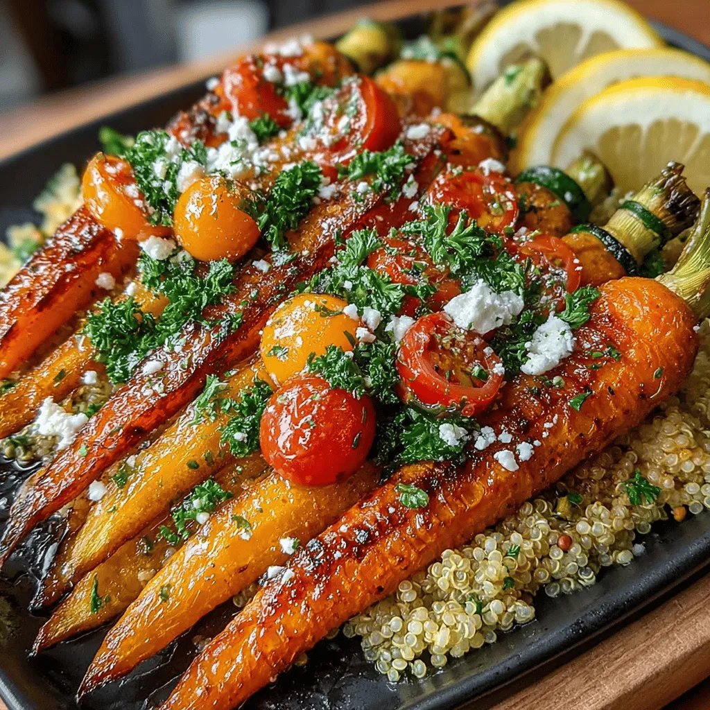 In the realm of healthy eating, salads often take center stage, and the Sun-Kissed Roasted Carrot & Quinoa Salad is no exception. This vibrant dish is not only a feast for the eyes but also a powerhouse of nutrition. Combining the earthy sweetness of roasted carrots with the nutty flavor of quinoa, this salad is a perfect blend of textures and flavors. Whether served as a main course or a side dish, it is a versatile addition to any meal. In this article, we will explore the ingredients, preparation methods, and nutritional benefits of this delightful salad.
