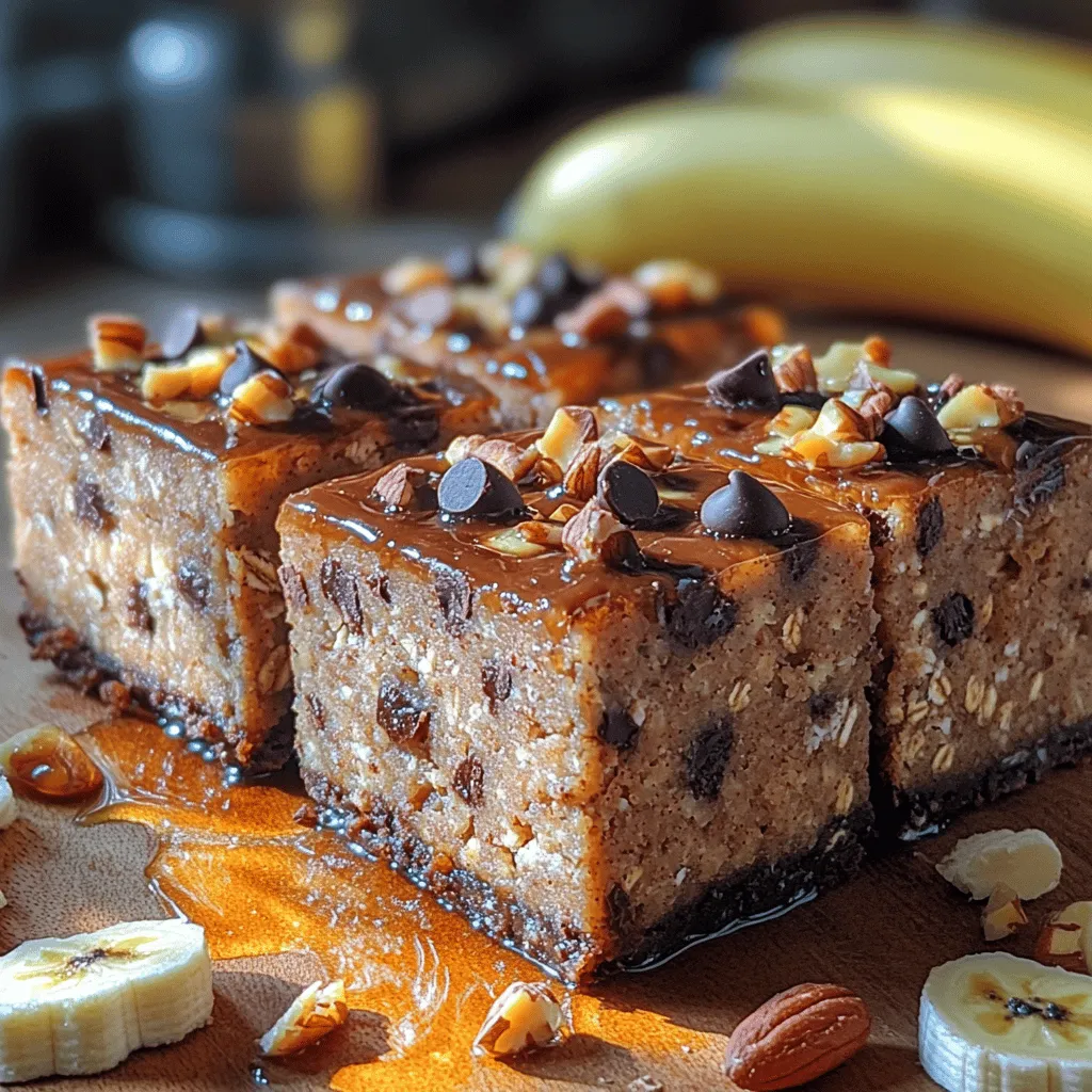 In the quest for healthy yet satisfying snacks or desserts, the Choco-Nutty Banana Bliss Bars emerge as a delightful solution. Combining the rich flavors of ripe bananas, velvety chocolate, and crunchy nuts, these bars are not only delicious but also packed with nutritional benefits. They serve as an ideal treat for those seeking a quick energy boost or a wholesome addition to their diet.