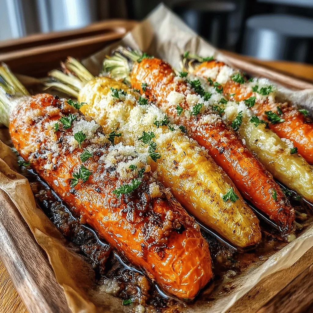 Roasted vegetables have become a staple in many kitchens, celebrated for their incredible flavors and health benefits. Among the vast array of options available, carrots stand out for their vibrant color, natural sweetness, and versatility in various dishes. Garlic Butter Roasted Carrots elevate this humble vegetable to new heights, combining the earthy sweetness of carrots with the rich, aromatic flavors of garlic and butter. This simple yet elegant side dish can brighten up any meal, making it a perfect addition to your everyday cooking or a standout choice for special occasions.